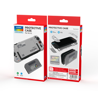 Étui de protection DOBE Switch 2, coque rigide intégrale séparable et dockable, style rétro, avec poignée pour Nintendo Switch 2 Joycon