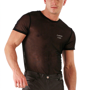 T-shirt Homme Premium en Maille Tricotée Solide à Col Rond Coupe Classique Manches Courtes Doux Durable Écologique Séchage Rapide Léger - Product Image 1