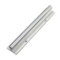 HZ 2 rails de guidage linéaires SBR20 (longueur 1000 mm, 20 mm) + 4 blocs de roulement coulissant SBR20UU en alliage d'aluminium pour routeur CNC