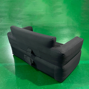 Sofá Inflable Automático Multifuncional con <span class=keywords><strong>Bomba</strong></span> de Aire Integrada, Funda de Tela, Sillón Inflable Autoinflable - Product Image 6