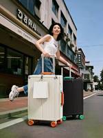 Valise à roulettes unisexe de 20 pouces, grande capacité, en polycarbonate, avec serrure à combinaison TSA, roues pivotantes, robuste, durable, élégante