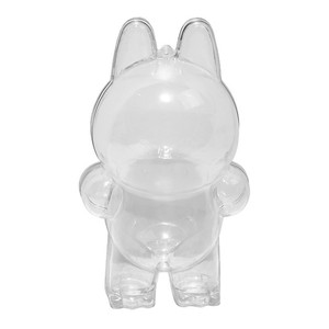 Labubu Transparent Protective Case For Plush Toy 11CM-30CM Plastic Animal Theme Unisex - Product Image 1