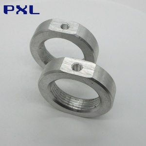 Op Maat Gemaakte M28 Draad Aluminium Legering 6061 Roestvrijstalen Borgmoer Voor Scooter Cnc Bewerking Voor Het Bewerken Van 0.01Mm - Product Image 6