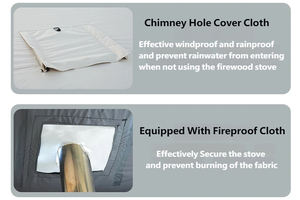 Tienda de Campaña Inflable Familiar y Portátil para Exteriores de Fábrica China, Personalizable, de Tela Oxford Impermeable y Resistente a los Rayos UV para las 4 Estaciones - Product Image 6