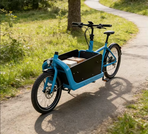 2025 vélo cargo électrique pratique pour transporter des marchandises pour enfants de la trémie de chargement avant à moteur central et du vélo cargo à assistance électrique - Product Image 4