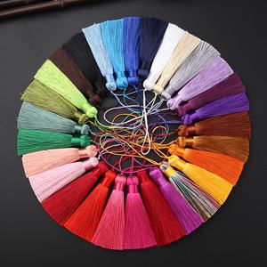 8cm morbido elegante nodo cinese <span class=keywords><strong>nappe</strong></span> fatte a mano filo di seta segnalibri <span class=keywords><strong>per</strong></span> <span class=keywords><strong>tende</strong></span> Decorative gioielli indumenti cellulari - Product Image 1