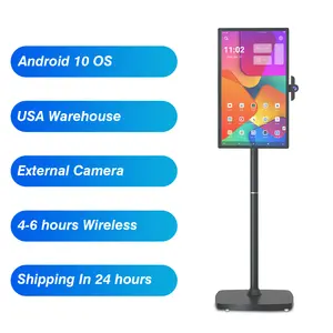 Custom Portable Smart TV Artificial Intelligent Smart TV Touch Screen Live Streaming Camera For Entertainment