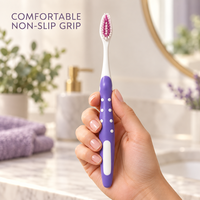 Brosse à dents manuelle pour adultes, poils en nylon doux, personnalisable OEM, manche confortable, usage domestique, soins bucco-dentaires