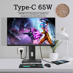 23.8จอคอมพิวเตอร์สำหรับนักเล่นเกม QHD FHD 144 hz 165Hz 240Hz แบบโค้งแบน1K 2K 4K PC - Product Image 5