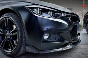 Labio de parachoques delantero de fibra de carbono para BMW F30 318i <span class=keywords><strong>320i</strong></span> 328i 330i M Sport 2013-2018 - Product Image 3