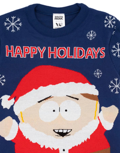 Oem Custom New Design Santa Claus Pattern <strong>Xmas</strong> Knitwear Sweater <strong>Men's</strong> Ugly Cartoon Graphic Christmas <strong>Jumper</strong> - Product Image 4