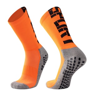 Youth Football <b>Socks</b> Non-Slip Grip MID/Long Cut Terry Cushion Multi-Sport <b>Training</b> High Quality 100% Cotton Sports <b>Socks</b> - Product Image 5