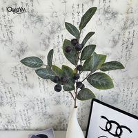 Kunstmatige bessen takken groothandel fabrieksdirect realistische gevlekte bessen nep fruit steel multicolor decoratie QYYN-1030