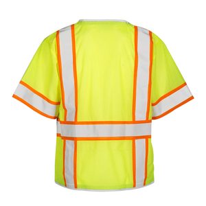 Chaleco de Seguridad Reflectante de Alta Visibilidad CITICITYANSI Clase 3, con Mangas, Resistente, para Topógrafos, con Múltiples Bolsillos - Product Image 4