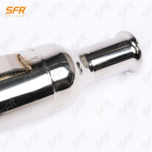 เหล็กกล้าไร้สนิม SLIP-ON ท่อไอเสียสำหรับ Harley-Davidson fxdf /breakout fxsb และ Slim Exhaust - Product Image 1