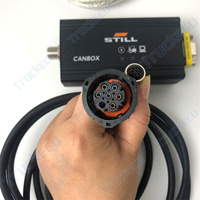Carretilla elevadora para computadora portátil CF54 Stilt-STEDS para Still CANBOX 2 50983605400 Incado Can Bus Software Carretilla elevadora para herramienta de diagnóstico fija
