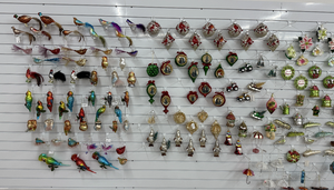 Pendentifs de <span class=keywords><strong>petit</strong></span> <span class=keywords><strong>voilier</strong></span> faits à la main en verre soufflé décorations de noël en gros vitrine artisanat d'exportation - Product Image 5