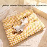Vente en gros usine, personnalisation : Grand tapis chauffant pour chien, coussin de couchage, lit pour chien, lit pour chat, nid pour animaux de compagnie, coussin pour grand chien Golden Retriever