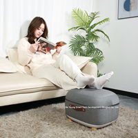 Masseur de pieds Shiatsu avec chaleur, machine de massage des jambes et des mollets, compression d'air, pétrissage profond, masseur de pieds électrique OEM