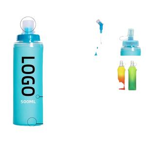 Offre Spéciale – Gourde Souple Pliable en TPU de Haute Qualité, Sans BPA, 300ml, 400ml, 500ml, Légère, pour Boissons d'Extérieur - Product Image 2