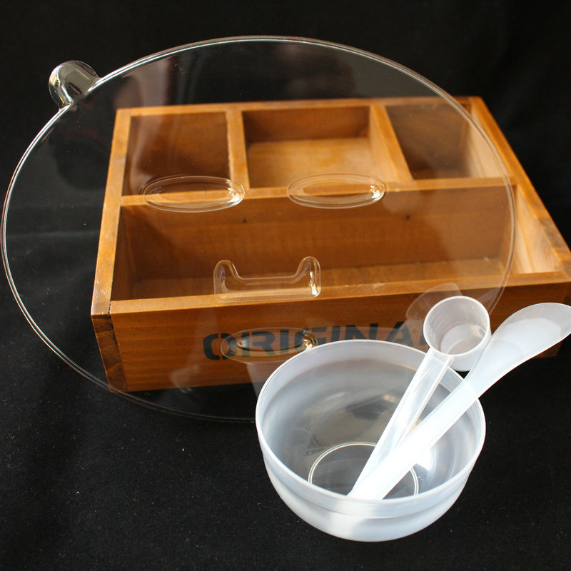 Moule visage + bâton bol transparent + cuillère 5g