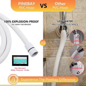 PIINEBAY, новинка, модный набор магнитных ручных распылителей для ванной комнаты - Product Image 4