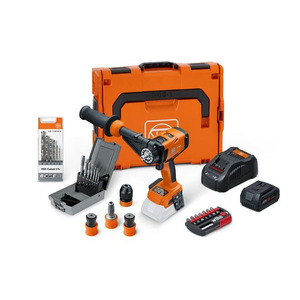 Perceuse-visseuse sans fil Fein 600 W, moteur sans balais, vitesse variable, mandrin sans clé, couple de 50 Nm, avec batteries et chargeur inclus. - Product Image 1