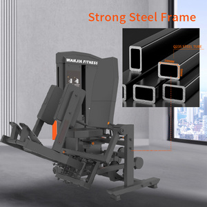 Meilleur prix équipement de fitness en acier de gymnastique commerciale musculation pendule chargé <span class=keywords><strong>presse</strong></span> de hanche pour l'exercice - Product Image 5