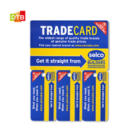 Carte VIP personnalisée plus cartes combinées client amovibles cartes de fidélité porte-clés