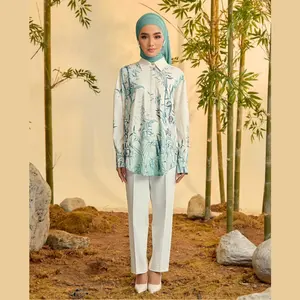 SIPO Eid Modelo Baju Kurung Moda Moderna Design De Renda Vestido Muçulmano Manga Longa Nova Chegada Baju Kurung Malásia E Kebaya