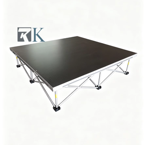 Plywood <b>Stage</b> <b>Platform</b> Aluminum <b>Stage</b> Aluminum Support Mobile <b>Stage</b> for Wedding Performance Exhibition Music Events - Product Image 1