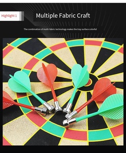 Zjfit Bảng Phi Tiêu hai mặt từ đồ chơi trẻ em Bảng phi tiêu trong nhà giải trí an toàn bộ Bảng phi tiêu từ tính - Product Image 4