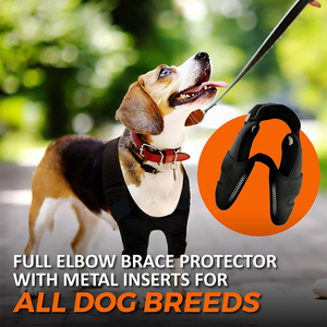 Venta al por mayor de neopreno perro codo Brace para canino codo y hombro soporte perro coderas - Product Image 5