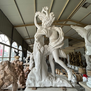 Đá Cẩm Thạch Trắng thủ công chạm khắc tác phẩm điêu khắc của Apollo và Daphne Hy Lạp thần thoại bức tượng tùy chỉnh nghệ thuật & sưu tập - Product Image 3
