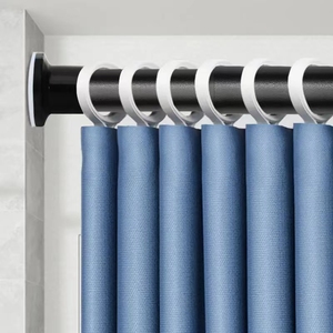 Barras de Cortina Extensibles de Alta Calidad, Ajustables, Resistentes al Óxido, Sin Perforación, con Tensión, para Esquinas, para Baño - Product Image 2