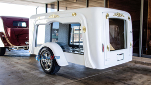 Hot Sale Funeral Horse Hearse Coffin Horse Buggy White Casket Chariot Electric Funeral Horse Carriage Coffin <b>Trailer</b> - Product Image 4