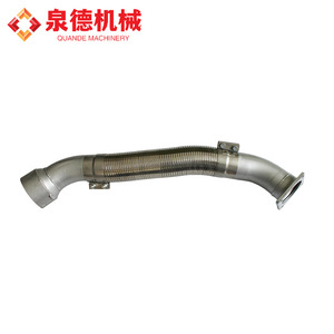 Tubo de Escape GAC Hino 17410-E0500 Compatible con Camiones Mezcladores GAC Hino, Piezas de Repuesto de Alta Calidad - Product Image 3