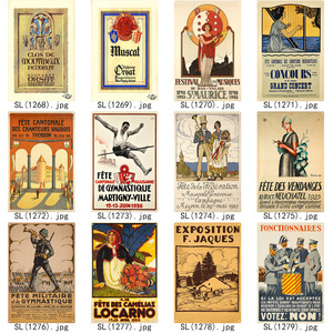 Spot vente en gros 20x30 CM métal signe bureau maison mur Art drôle <span class=keywords><strong>suisse</strong></span> personnage histoire étain signe Vintage métal mur affiche - Product Image 3