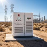Kabinet Penyimpanan Baterai Surya KUNETIC 261kWh Pendingin Cair ESS 125kW IP54 Outdoor BESS Sistem Pemadam Kebakaran UN38.3 IEC62619 On Grid