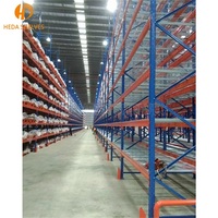 Le stockage de support d'entrepôt de rayonnage de palette en acier de Guangzhou rayonne des systèmes résistants de supports