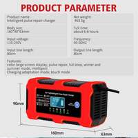 Chargeur de batterie de voiture universel 12V 6A 90W tendance, sans entretien, pour batteries GEL AGM EFB à décharge profonde, avec réparation par impulsions SCP, pour batteries au plomb-acide DC