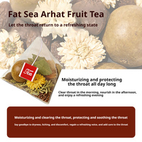 Sachets de tisane individuels Malva Nut Luo Han Guo (Fruit du moine) – 20 sachets par paquet – Durée de conservation 1 an – Apaise la gorge