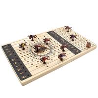 GUANGYU – Nouveauté : Échecs de luxe en métal au design unique, pièces d'échecs créatives d'inspiration antique, jeu de course de chevaux en bois personnalisé