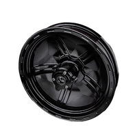 AKcnd 12 pouces moyeu de roue en alliage d'aluminium nouveau style de couvercle de pot pour les motos générales