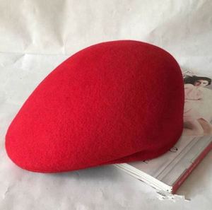 Custom Colour 100% Wool Felt Classic Ivy Cap Beret <b>Hat</b> <b>for</b> Woman Men - Product Image 2