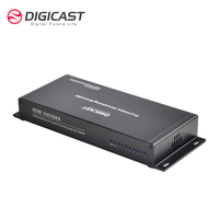 Codificador de Transmisión de Video DIGICAST 1080P de 8 Canales HD MI con Soporte para H265, IP, SRT, RTMP