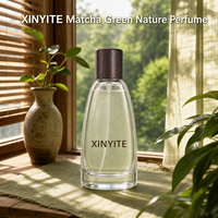 Botol Parfum Kaca Silinder Tipis Transparan 30ml 50ml 100ml Isi Ulang Botol Semprot Kosong Dengan Tutup Sekrup Bambu Alami