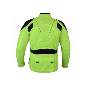 Longed Zippers Protections respirantes pour moto-Veste imperméable Cargo pour homme en Cordura-textile - Product Image 2