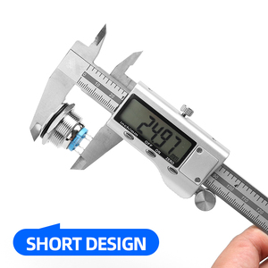 Nút nhấn bằng thép không gỉ 22mm chống nước IP67 tự khó<span class=keywords><strong>a</strong></span> 5A 1NO kết hợp với đèn trắng - Product Image 4