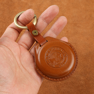Housse de porte-clés en cuir véritable de luxe pour Harley Davidson <span class=keywords><strong>Street</strong></span> Glide X48 Indian Chieftain - Product Image 1